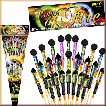 NICO Europe 80757 Rings of Fire, 25er-Rak.-Btl. - Bild